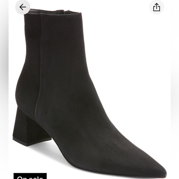 AGL NEW Mimmapointed to block heel bootie